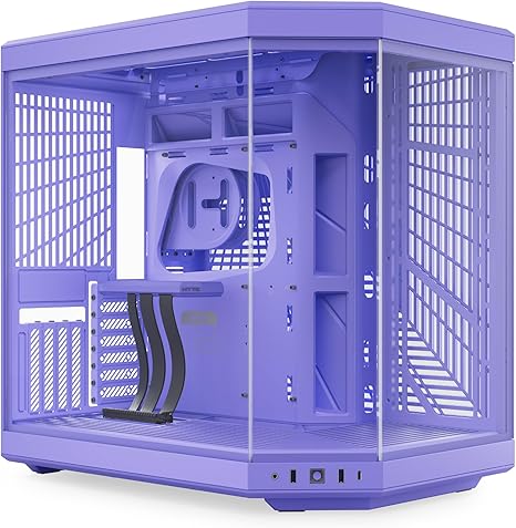 Hyte Y70 Mid-Tower ATX Gaming PC Desktop Case  (Purple)
