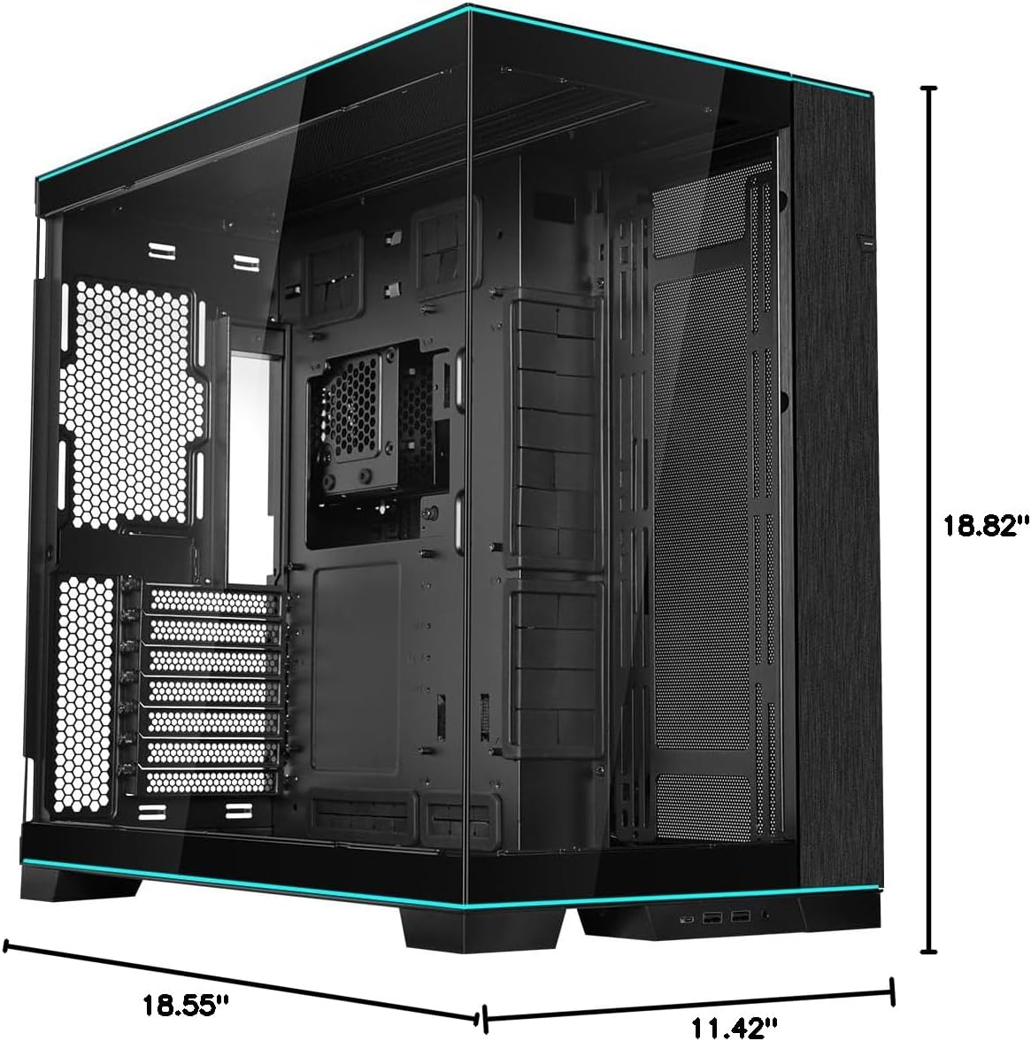 LIAN LI 011 DYNAMIC EVO RGB BLACK CASE