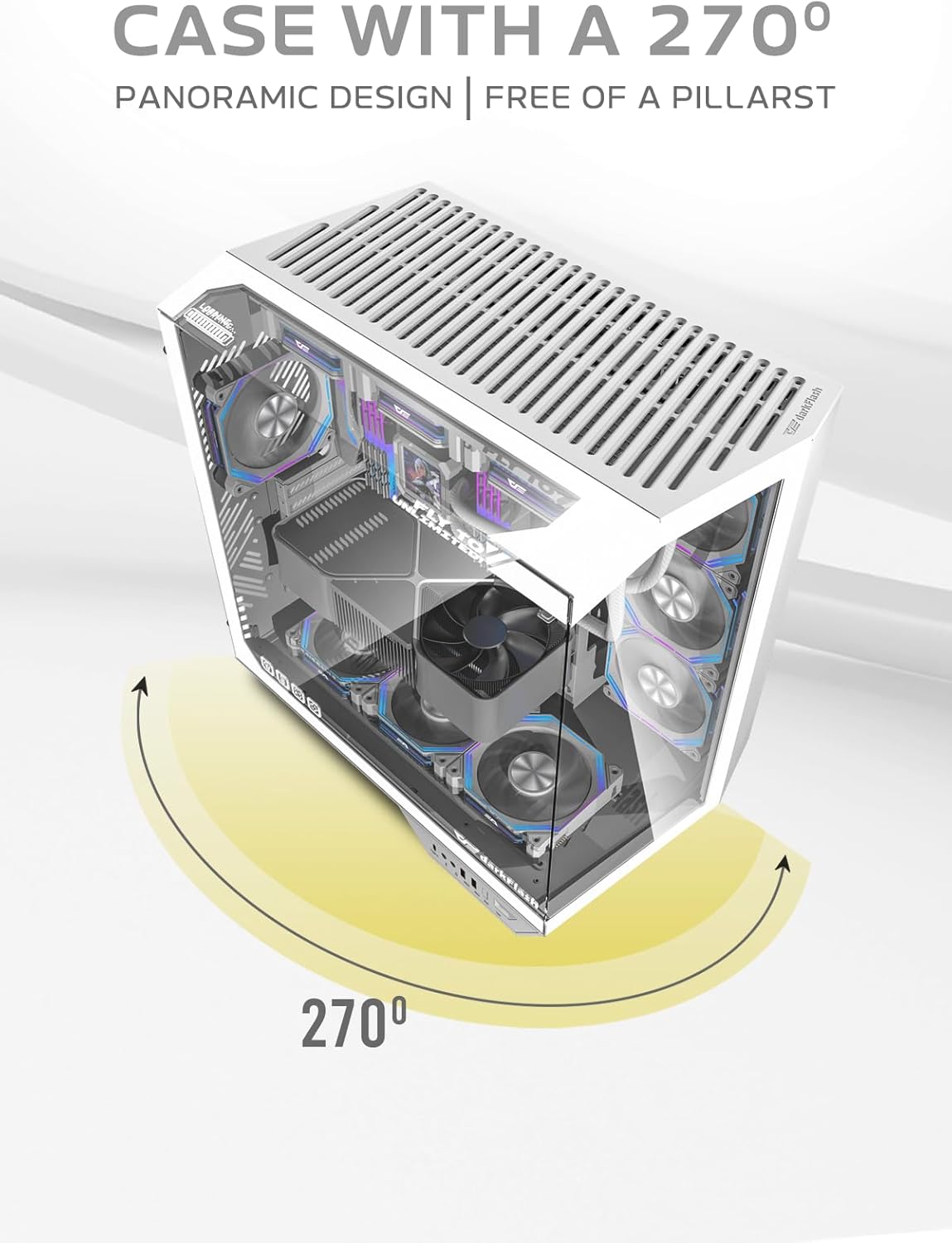 DarkFlash DY470 WHITE