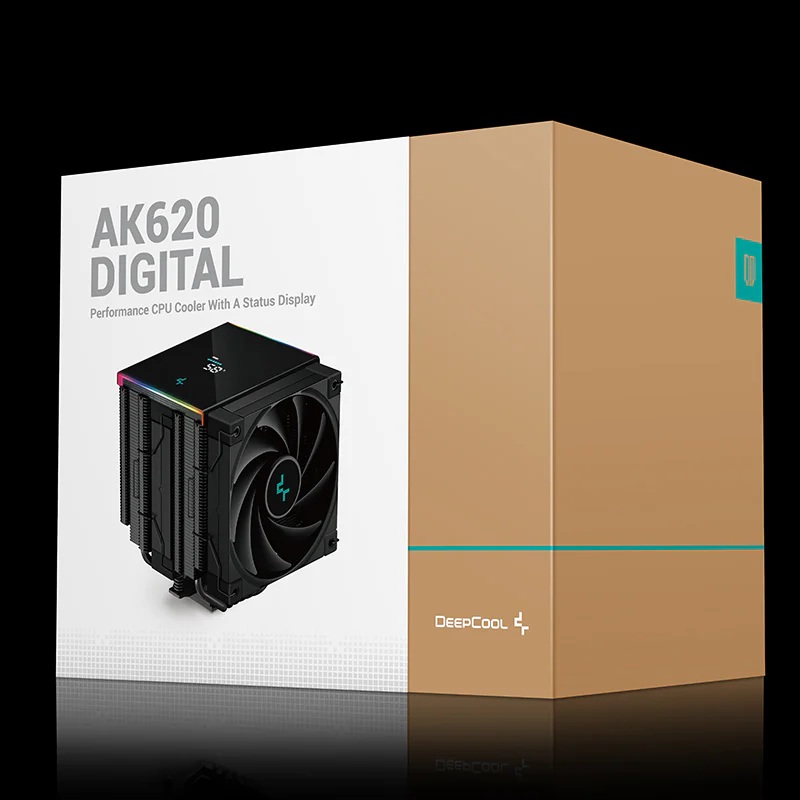 DEEPCOOL AIR COOLER DIGITAL BK AK620