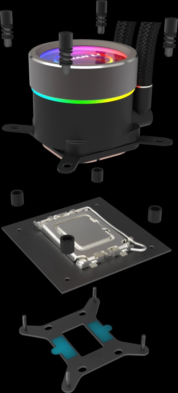 LIANLI COOLER TRINITY 360SL INF BLACK