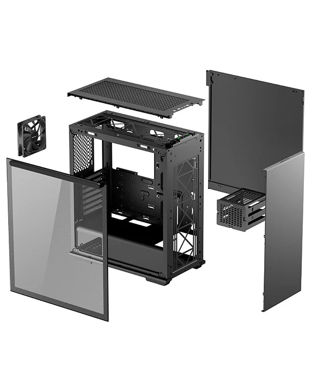 CASE DEEPCOOL MACUBE 310P BK