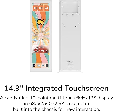 Hyte Y70 Touch Infinite Dual Chamber ATX Mid Tower Snow White
