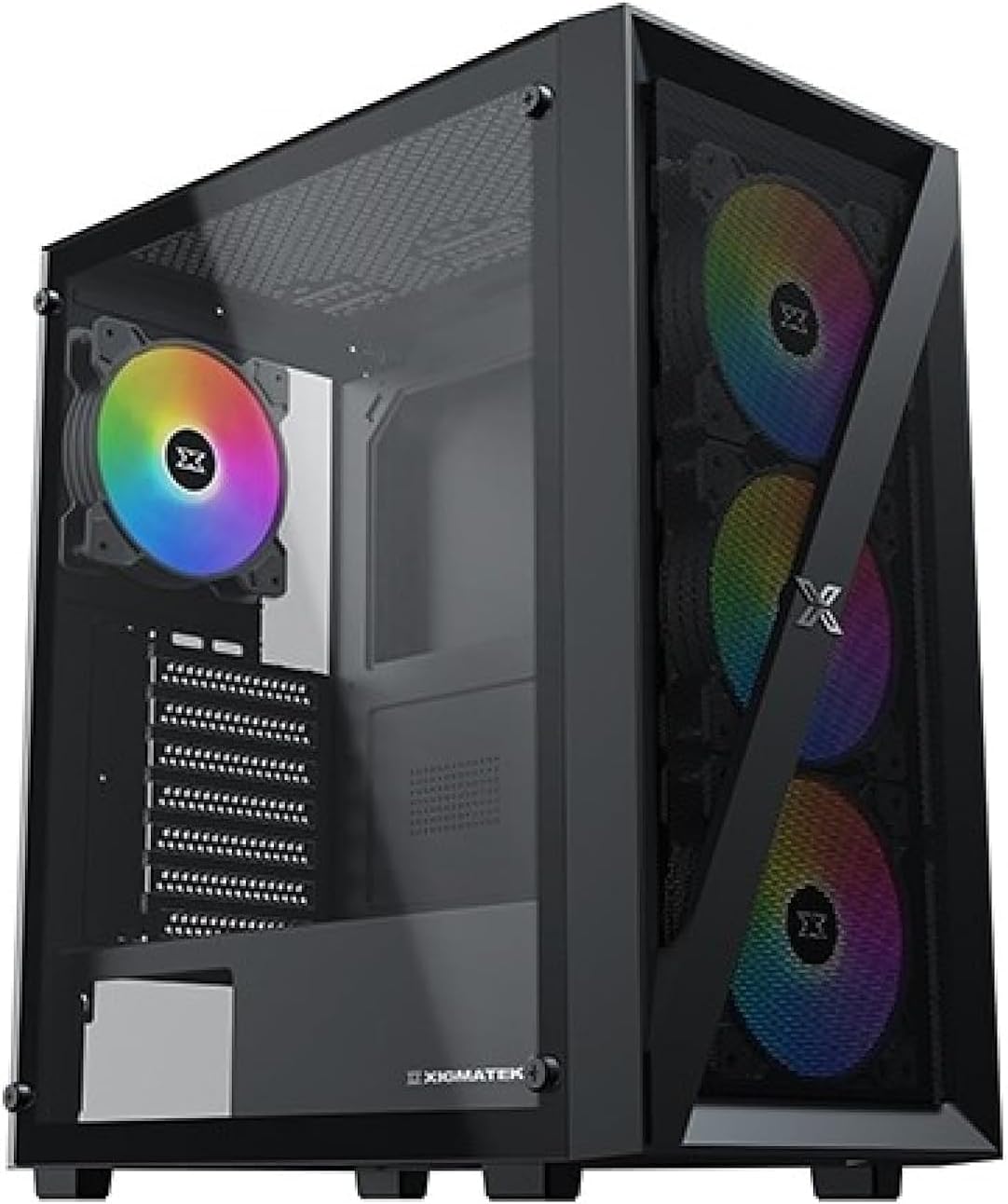 XIGMATEK CASE BLADE ATX MESHED BK