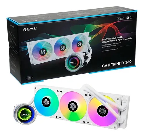LIAN LI COOLER TRINITY 360 SL INF white