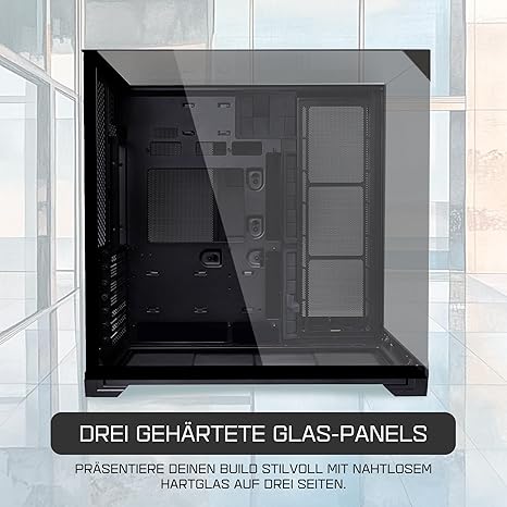 CASE LIANLI O11 Compact VISION BLACK