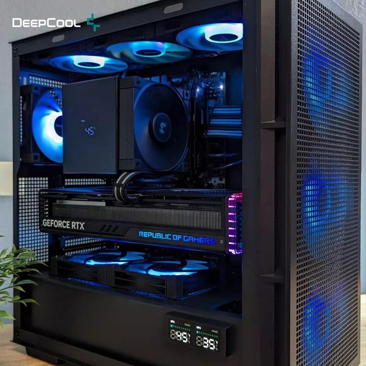 DEEPCOOL AIR COOLER DIGITAL AG620 BK ARGB