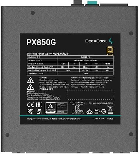 DEEPCOOL POWER SUPPLY PX850G