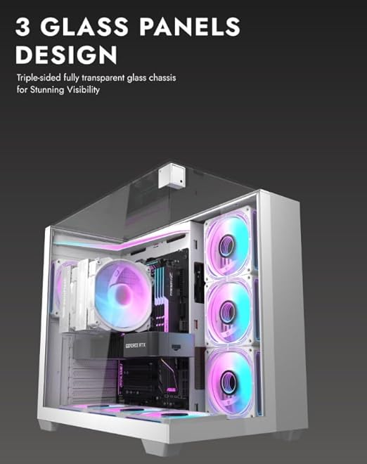 DarkFlash TH285 WHITE with fan