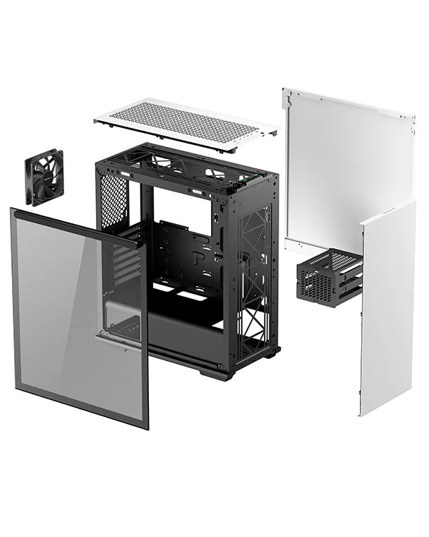 CASE DEEPCOOL MACUBE 310P WH