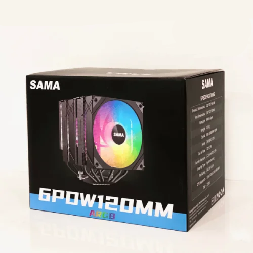 ARGB AIR COOLER SAMA brand 6POW120MM