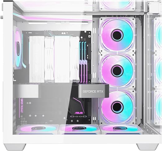 DarkFlash TH285 WHITE with fan
